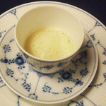 メインダイニングGRAND - メイクイーンとグリーンアスパラのクリームスープ