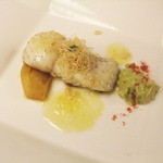 メインダイニングGRAND - 日本海で水揚げされたスズキのポアレ　シトロンヴィネガーソース