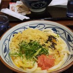 丸亀製麺 - 明太釜玉うどん440円