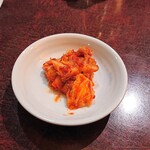 らぁめん しゅき - サービスのキムチ