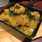 宇宙と描いてSAKABAとよむ - 丹波産カボチャと鶏のグラタン