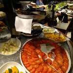 バルバッコア クラシコ 丸の内店 - こちらのサラダバーが目的の同僚がいます