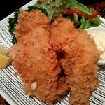 広島瀬戸内料理 雑草庵 - カキフライ