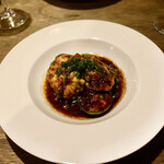 ビストロラドレ - 北海道産白子のムニエル、焦がしバターソース