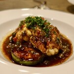 ビストロラドレ - 北海道産白子のムニエル、焦がしバターソース