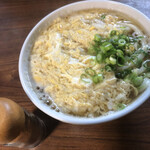 Shoutenzaka Kasuga - 玉子とじうどん（480円）