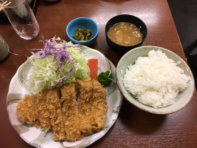 清水屋 しみずや 池袋 とんかつ 食べログ