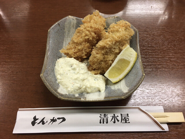 清水屋 しみずや 池袋 とんかつ 食べログ
