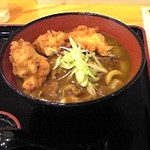 うつ輪 - とり天カレーうどん