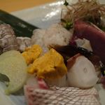 お造り盛り合わせです