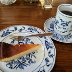 Gyarari Ando Kafe Nobara - ランチSetのケーキ&コーヒー