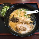 鋼 - 醤油ラーメン＋ネギ