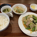 アジアン ダイニング フード エイト - 八宝菜定食