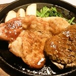 プチハウス - ミックスグリル（セット）1500円