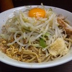 2012/07/17　大ラーメン　汁なし　粉チーズ　ニンニク　はらきつい　orz　