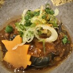 焼肉 喰心 - 肉味噌和え茄子