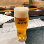 花邑 - 生ビール