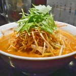 海老らーめん えび蔵 - 甘海老 辛ネギ味噌ラーメン