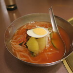 焼肉 山水 - 冷麺ハーフ