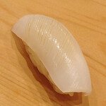 鮨 しゅん輔 - 出水産の墨烏賊。甘い。今年ナンバーワンの墨烏賊でした