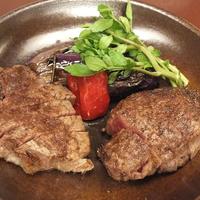 人形町今半 本店 - 「牛ひれ肉のステーキ」（２人前）：“その日の最高の牛”を仕入れて供する為に、銘柄牛や産地に拘らない！