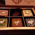 SNOOPY Chocolat - ボンボンショコラ6個入りA