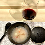 ひぜん - 付き出しの粥