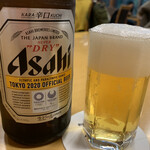 石舟Dining - 瓶ビール680円