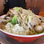 ラーメン　いち大 - 刻み玉ネギのシャリシャリ感が抜群