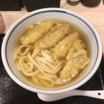 やりうどん - ごぼ天うどん (税込499円)