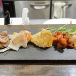 トリワイン ＰＩＫＯＳＨＨＨＵ - 前菜５種盛