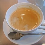 十割そばびと - 自分、食後のコーヒー(セットで頼むと通常なら100円)