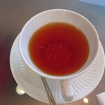 十割そばびと - 母、食後の紅茶(セットで頼むと通常なら100円)