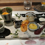 日本料理 潤花 - 焼き物八寸