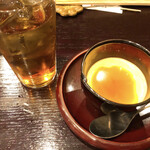 鳥田中 - ・プリンと麦茶