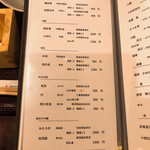 鳥田中 - 日本酒メニュー
