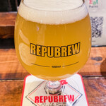 リパブリュー - Nelson Hazy IPA 715円/ハーフパイント