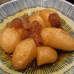 よし田 - スジとジャガの飴煮