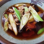 Udon Ya Nekkozaka - 肉汁糧うどん　つゆ