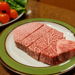 焼肉 野崎 - 特選ステーキ　ヒレ