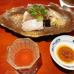 銀座 しのはら - 鯛と鰆（燻）