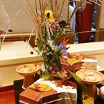 銀座 しのはら - 紅葉の八寸