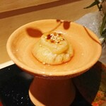 銀座 しのはら - 無花果のゴマみそ