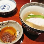 銀座 しのはら - クエと海老真丈