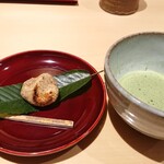 銀座 しのはら - 炙り栗きんとん