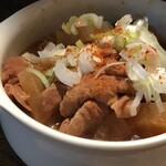 大倉山もつ肉店 - もつ煮込み