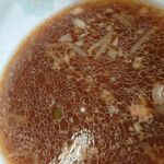 ラーメン二郎 - 微乳化スープ♪