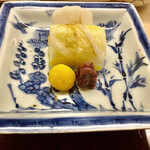 道人 - 白菜、大根、紫蘇のお漬物。