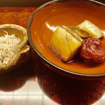 道人 - ちりめんじゃこ、鯖の梅煮。