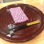 日本料理 一会 - 茄子柄かわいい　ワクワク